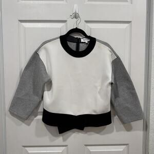 Women’s Derek Lam 10 Crosby Sweater shirt Asymmetrical Size‎ 4